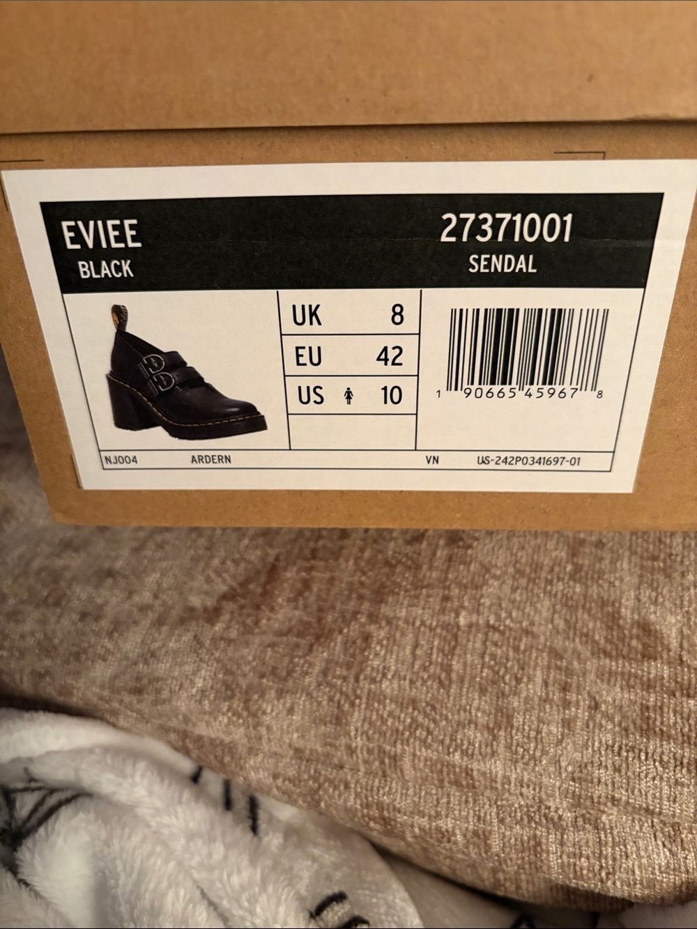 Dr. Martens Black Double-Strap Platform Mary Janes - Picture 7 of 12